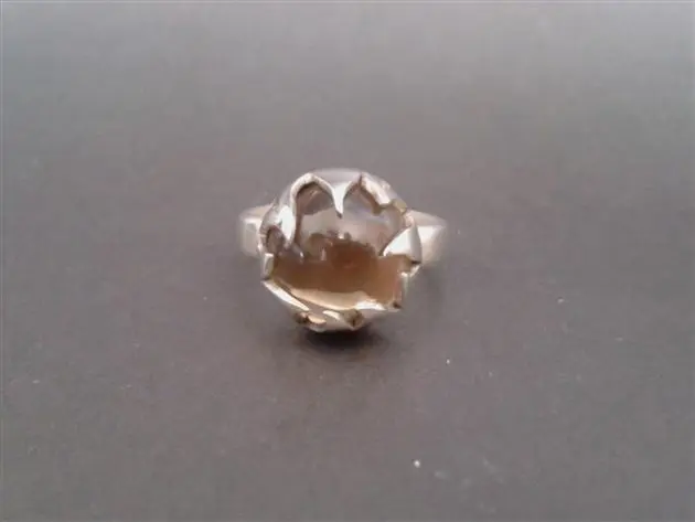Anillo Plata 925 con Citrino