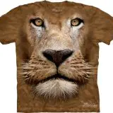 polera de hombre león africano