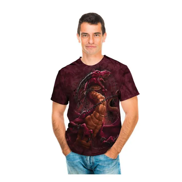 Polera con un dragón